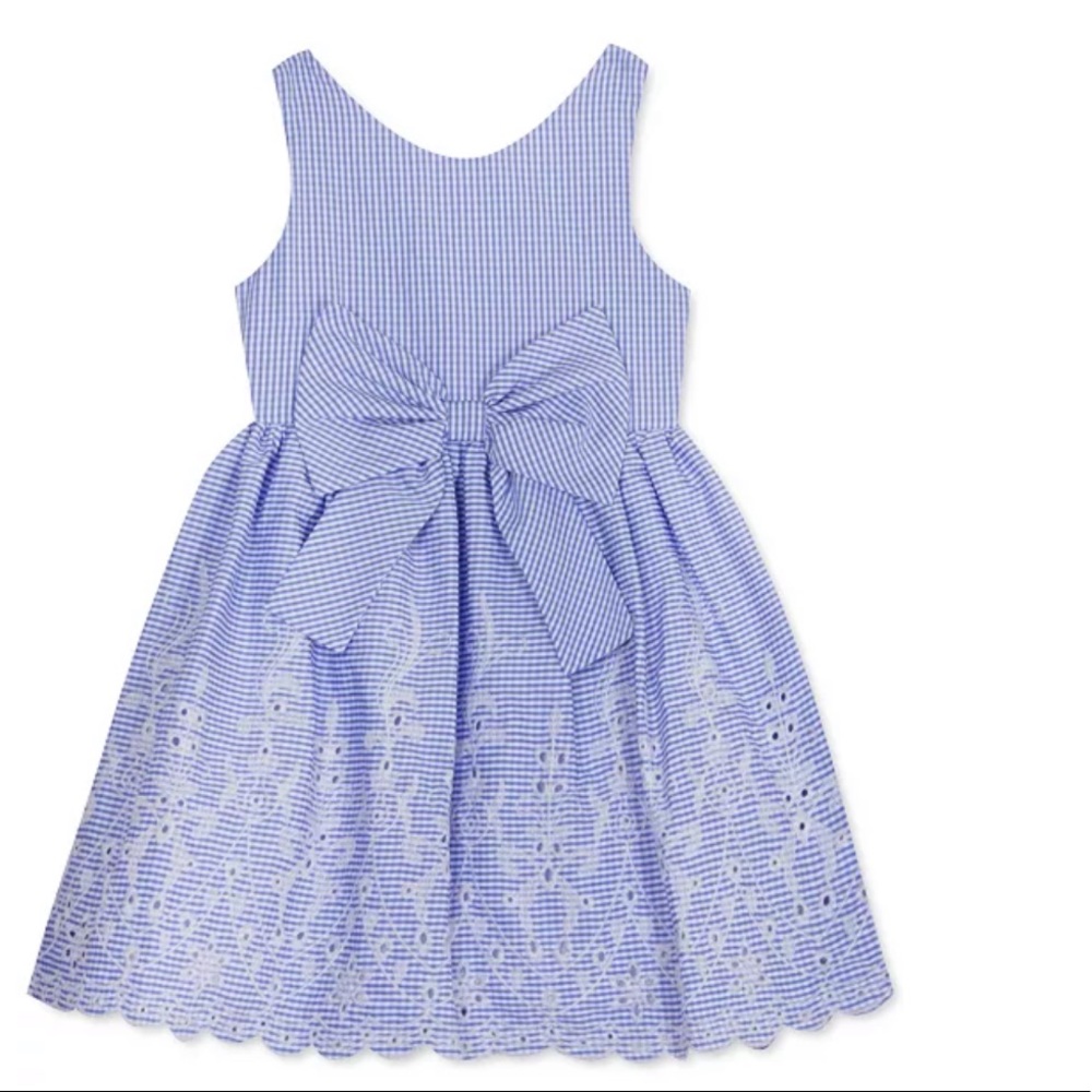 3t Rare Editions Embroidered Eyelet Dress